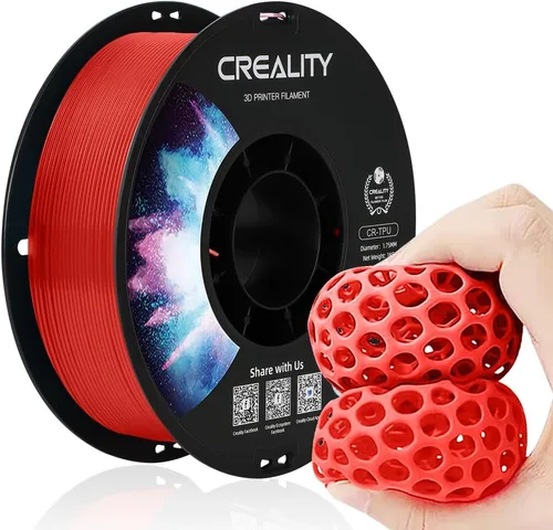 Vista 13 de Creality Filamento para Impresora 3D, Filamento PLA Plus 1.75mm Beige, PLA Pro Dureza Mejorada Exactitud Dimensional +/- 0.03mm, Carrete de 1KG