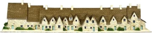 Bibubry Arlington Row Model Kit