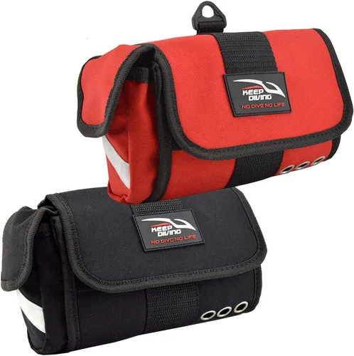 Vista 2 de Bolsa de máscara de buceo a prueba de golpes, bolsa portátil de natación, bolsa de buceo, funda para máscara de buceo con una hebilla colgante