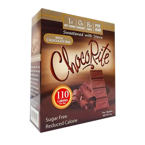 CHOCORITE Chocolate sólido sin azúcar – Cinco barras de 1 onza – cinco sabores para elegir (caja de chocolate con leche de 5 barras de 1 onza)