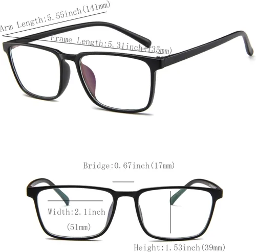 Vista 4 de oriopxic Reading Glasses for Women Lightweight Men Readers Eyeglasses