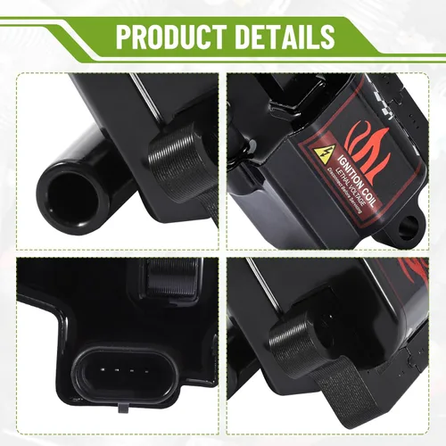 Vista 3 de BANG4BUCK - Paquete de 8 bobinas de encendido UF271 D581 compatibles con Cadillac Chevy GMC Sierra Suburban Escalade Avalanche Silverado 4.8L 5.3L
