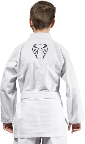 Vista 2 de Venum Unisex Teen Child BJJ GI Blanco C3 US