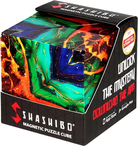 Vista 9 de Shashibo OCTA - Juguete sensorial para ansiedad que cambia de forma, juego magnético STEM para niños inteligentes de 8 a 12 años, adolescentes