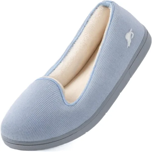 Vista 30 de Wishcotton Pantuflas ligeras de espuma viscoelástica para mujer, cómodas y antideslizantes, para interiores y exteriores