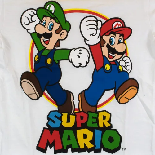 Vista 3 de Nintendo Super Mario Bros. Boys Mario Kart & Friends Graphic Short Sleeve T-Shirts 2 Pack