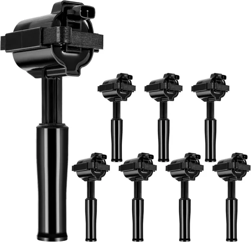 Vista 41 de SCITOO Paquete de bobinas de encendido para Porsche Panamera 4.8L 2010-2016 para Porsche Panamera 3.6L 2011-2016 para Porsche Cayenne 4.8L 2008-2018