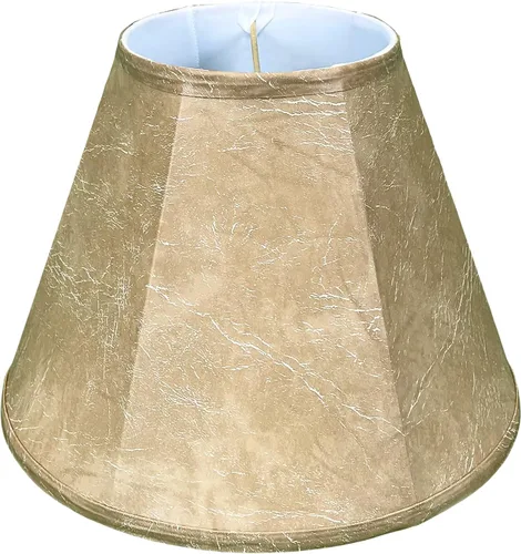 Vista 59 de Royal Designs, Inc. BS-707FC-6AGL Deep Empire Basic - Pantalla para lámpara con clip de llama, 3.5 x 6 x 5.75 pulgadas, color dorado antiguo