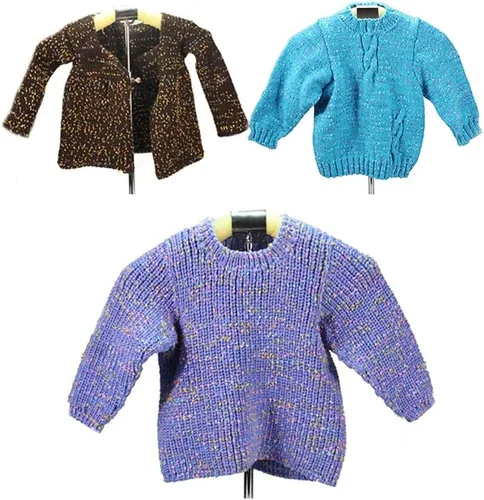 Vista 4 de Hilo de coser para tejer con puntos de 1.76 oz, bufanda, suéter, sombrero, ganchillo artesanal, hilo de lana elegante, simple, suave y cómodo