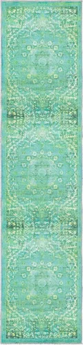 Vista 130 de Rugs.com Francesca Collection - Alfombra lavable de tejido plano, 2 x 3 pies, color blanco sal marina, perfecta para entradas, cocinas, rincones