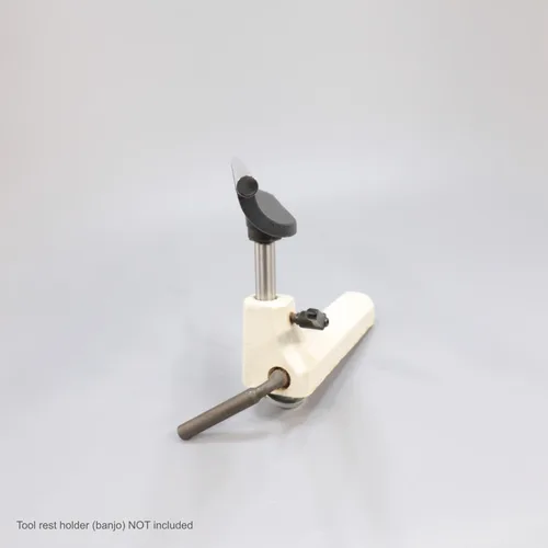 Vista 4 de Hurricane Turning Tools, Soporte de herramientas de 12 pulgadas con varilla de acero endurecido para torno de madera, longitud de poste de 4