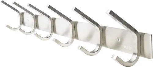 Vista 10 de WEBI Perchero de Acero Inoxidable 304 con Gancho Resistente, Excelente Almacenamiento y Organización para el Hogar para Dormitorio, Baño