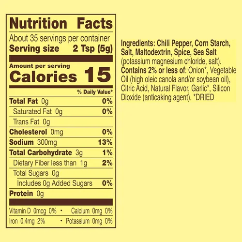 Vista 3 de Old El Paso Condimento para tacos, original, tamaño grande, 6.25 oz.