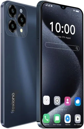 Vista 4 de Teléfono celular, teléfono inteligente Android desbloqueado, pantalla Octa-Core 6.52 pulgadas HD+ 90Hz, batería de 4000 mAh, perfecta para 1