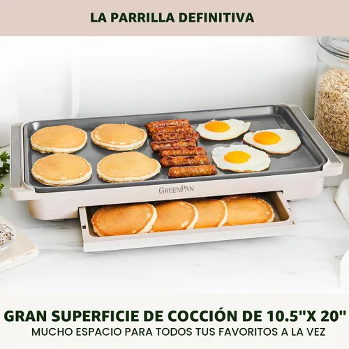 Vista 4 de GreenPan Olla arrocera avanzada, 4 tazas sin cocinar/8 tazas cocidas, olla antiadherente extraíble de cerámica sin PFAS, arroz blanco y marrón