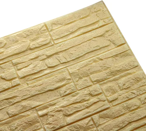 Vista 11 de Adhesivos de pared de ladrillo 3D, paneles de espuma, autoadhesivos, impermeables, de piedra sintética, papel tapiz para sala de estar, fondo de TV