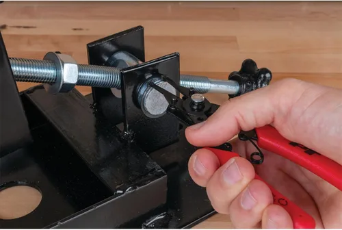 Vista 6 de Performance Tool W1159 Juego de 5 piezas de alicates intercambiables de boca recta, 45 grados y 90 grados