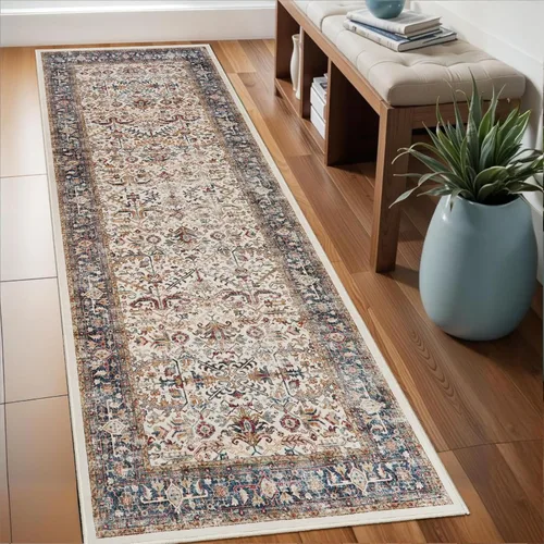 Vista 11 de Alfombra de pasillo lavable de 2 x 3 pies - Alfombra antideslizante resistente a las manchas, alfombras y tapetes de cocina duraderos