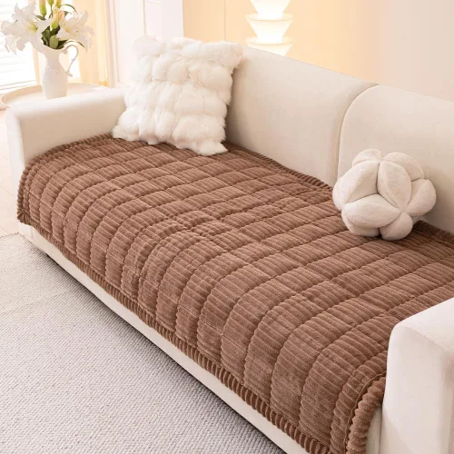 Vista 16 de Awjcsv Funda para Sofá para Perros Lavable, Fundas de Sofá Peludas para Mascotas para Sofá de 3 Cojines, Funda Antideslizante para Sofá