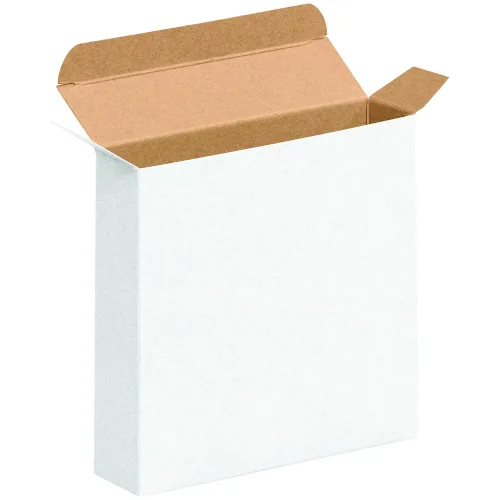 Vista 3 de Aviditi RTC42 Reverse Tuck Cartones, 4 1/2 "x 1 7/8" x 4 1/2", Kraft (Paquete de 250)
