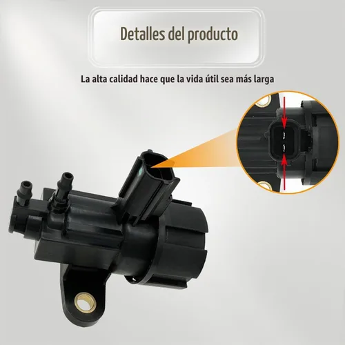 Vista 4 de Válvula EGR EGR3001 Válvula solenoide de vacío EGR Compatible con Ford F150 E150 E250 E350 Escape Expedition Explorer Taurus Lincoln Mercury Válvula