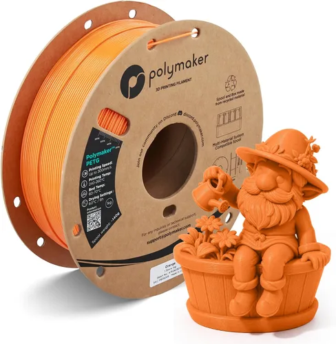 Vista 9 de Polymaker Filamento PETG de 0.07 in, 2.2 lbs, marrón militar Marrón (Army Brown)