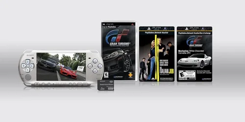 Vista 2 de PlayStation Portable Limited Edition Gran Turismo Entertainment Pack - Mystic Silver