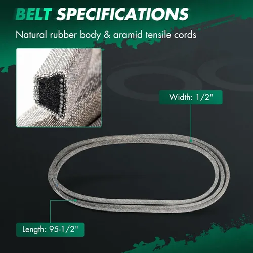 Vista 4 de SCITOO Kit de reconstrucción de cubierta de 42 pulgadas apto para Sears, para Craftsman LT1000 LTX1000 Fits 130794