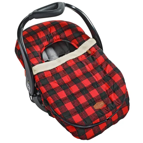 Vista 8 de JJ Cole Funda de asiento de coche de invierno para bebé, funda de asiento de automóvil de invierno para asiento de bebé o cochecito - Fundas