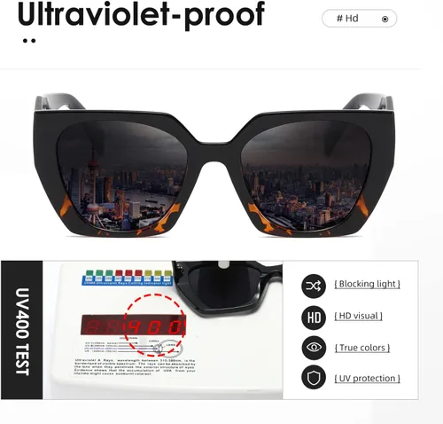 Vista 7 de kimorn Gafas de sol para mujeres y hombres de moda retro gafas de sol de moda K1354