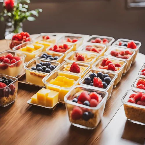 Vista 7 de Mini recipientes de vidrio para almacenamiento de alimentos, paquete de 12 frascos de vidrio pequeños de 5.4 onzas con tapas de bloqueo, recipientes