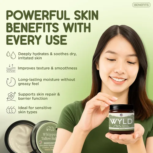 Vista 3 de Bálsamo de sebo batido WYLD