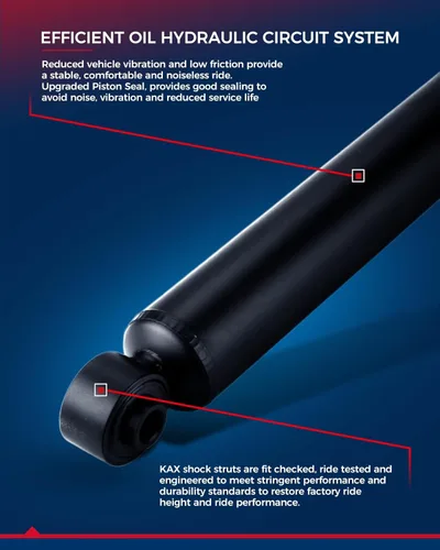 Vista 30 de KAX Puntales traseros para Toyota 2007 2008 2009 2010 2011 Camry, 2008 2009 2010 2011 2012 amortiguadores traseros rápido completo conjunto