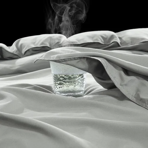 Vista 5 de HOMBYS Funda de edredón extragrande King de 120 x 128 pulgadas, funda de edredón de microfibra ultrasuave color gris claro para todas las estaciones