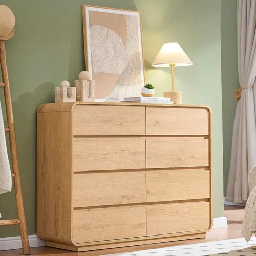 Vista 23 de Standifurno Cómoda de 29.5'' de Ancho para Clóset, Cajones Negros con Diseño Curvo, Cajonera con 5 Cajones, Cajón Vertical con Amplio