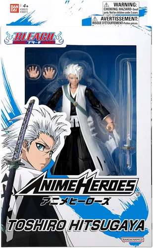 Vista 2 de Bandai - Anime Heroes - Bleach - Figura de héroes de anime 6.7 in - Hitsugaya Toshiro - 36973 Multicolor