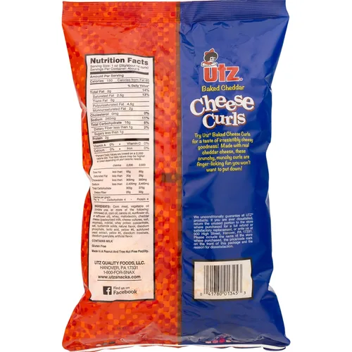 Vista 4 de UTZ Rizos de queso horneado, 8.5 onzas, paquete de 5
