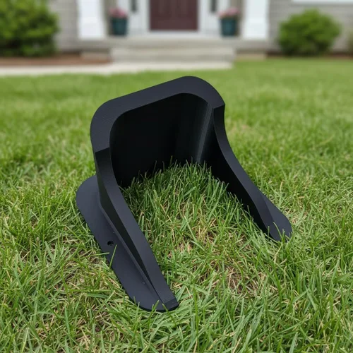 Vista 4 de Protector universal para timbre de puerta con video, protector contra la intemperie contra el sol y la lluvia con diseño antirreflejo, compatible