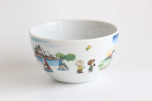 Vista 3 de Australia Canada Snoopy Bowl Set of 2