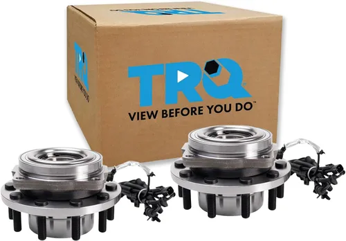 Vista 262 de TRQ Par de conjunto de cubo de cojinete de rueda delantera izquierda derecha, 2 piezas compatible con Lexus GX460 2003-2009 GX470 2003-2023 Toyota