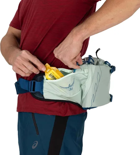 Vista 8 de Osprey Talon 6L Men's Lumbar Hiking Waist Pack - Fanny Pack with Water Bottle Holders