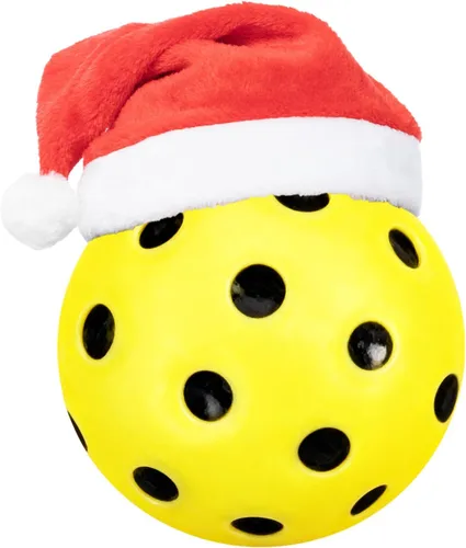 Vista 12 de Adorno de golf de Navidad de 3.15 pulgadas, adornos de bola de Navidad soplada de vidrio para decoración de árbol de Navidad, bolas de adornos