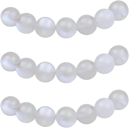 Vista 42 de MJDCB Cuentas de Amatista Natural de Ensueño Redondas de Piedra Cuentas Sueltas para Hacer Joyas 15" (8mm)