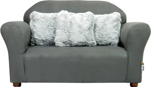 Vista 9 de Keet - Sofá infantil de peluche con almohadas decorativas