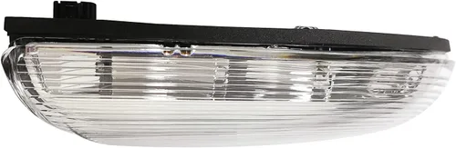 Vista 8 de Carcasa de la lámpara de señal de giro del espejo delantero izquierdo del lado del conductor con charco compatible con Dodge Ram 1500 2500 2009-2018