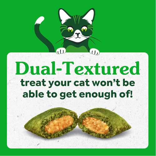 Vista 5 de Greenies Feline Smartbites - Golosinas para gatitos, sabor a pollo, bolsa de 2.1 onzas