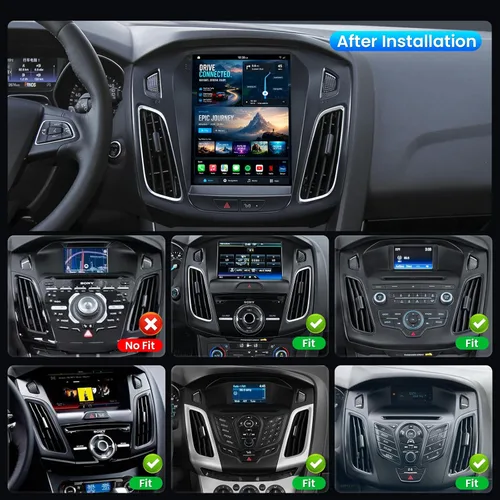 Vista 2 de [4Core 64GB ROM] Radio de coche para Ford Focus 2012-2018