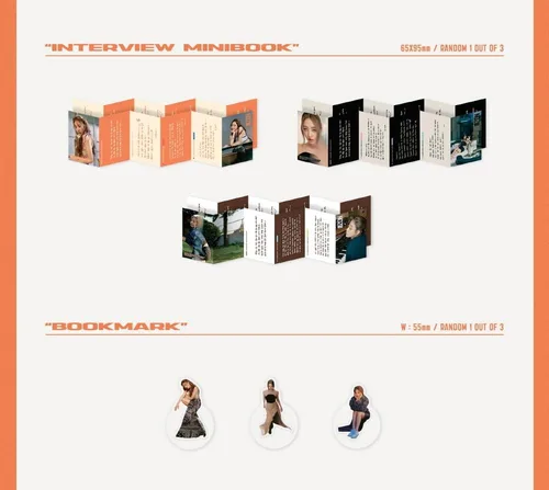 Vista 4 de JIHYO TWICE - ZONE (1er mini álbum) CD+Beneficio de preventa+Póster plegado (Z ver, 1 póster plegado)