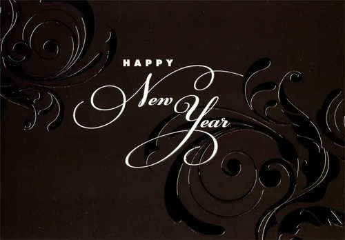 Designer greetings Tarjetas en caja de Año Nuevo (125-00663-000)