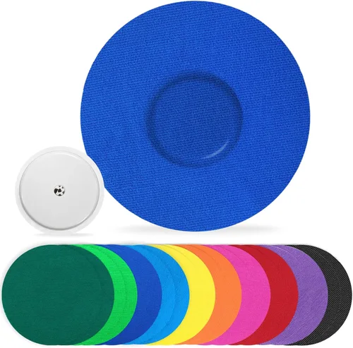 Vista 8 de Cubiertas de Sensor Libre 2 Impermeables, 20 piezas Parches Adhesivos para Libre 2 Cinta CGM Flexible de Larga Duración por 14 Días Sin Orificio